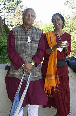 Sanjit Bunker Roy and Suhasini Ayer-Guigan